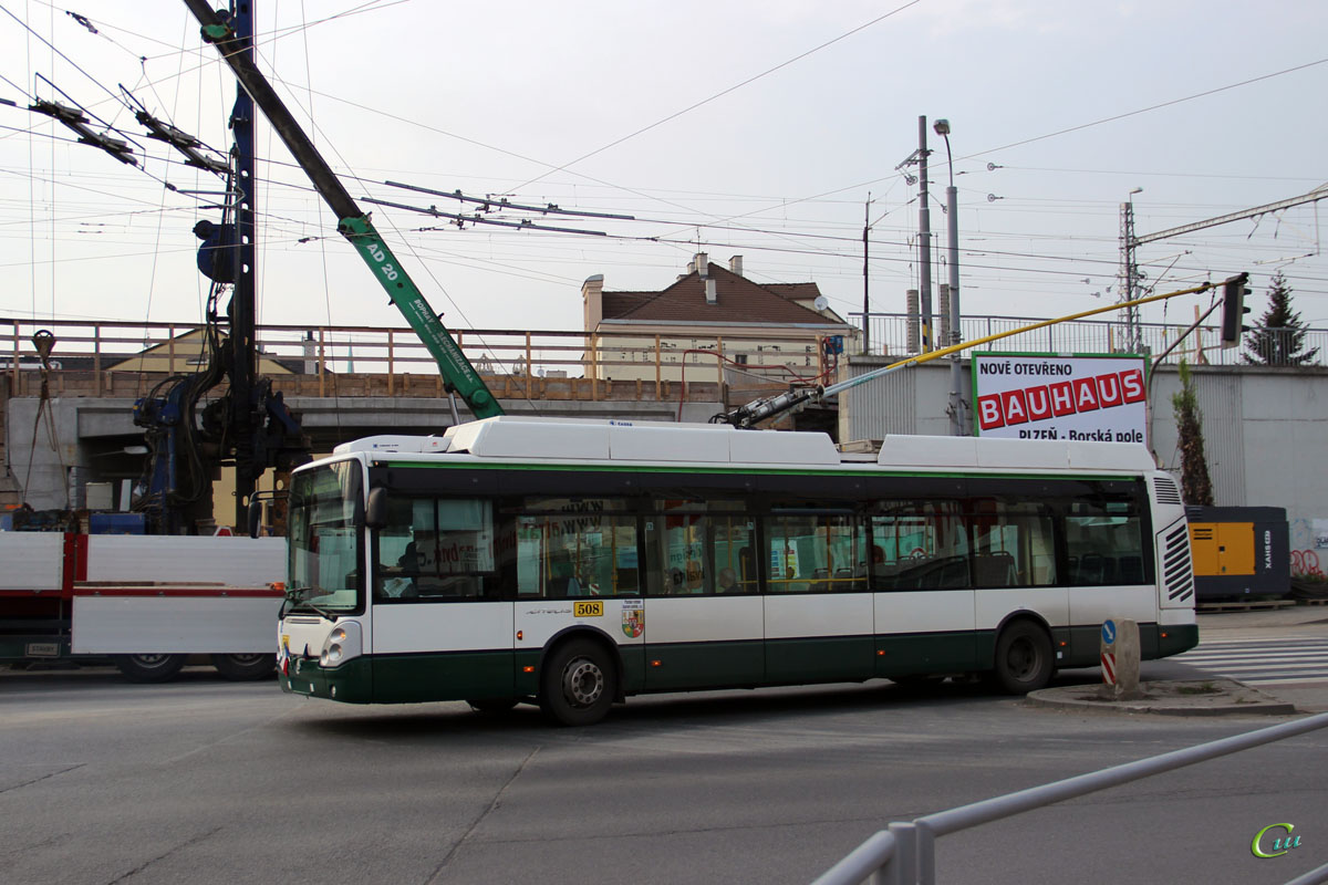 Пльзень. Škoda 24Tr Irisbus Citelis №508
