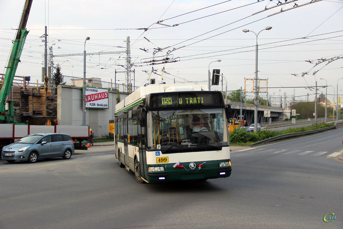Пльзень. Škoda 24Tr Irisbus Citybus №499