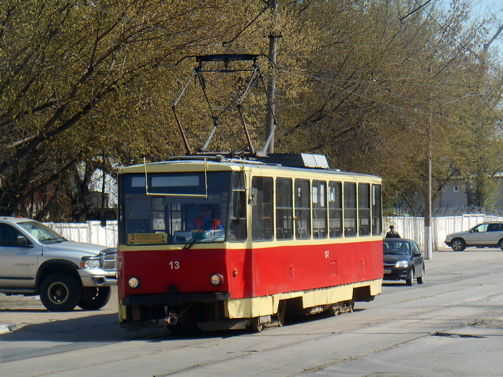 Тула. Tatra T6B5 (Tatra T3M) №13
