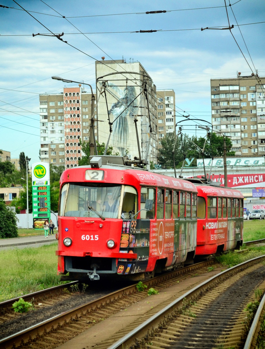 Киев. Tatra T3SU №6015, Tatra T3SU №5570