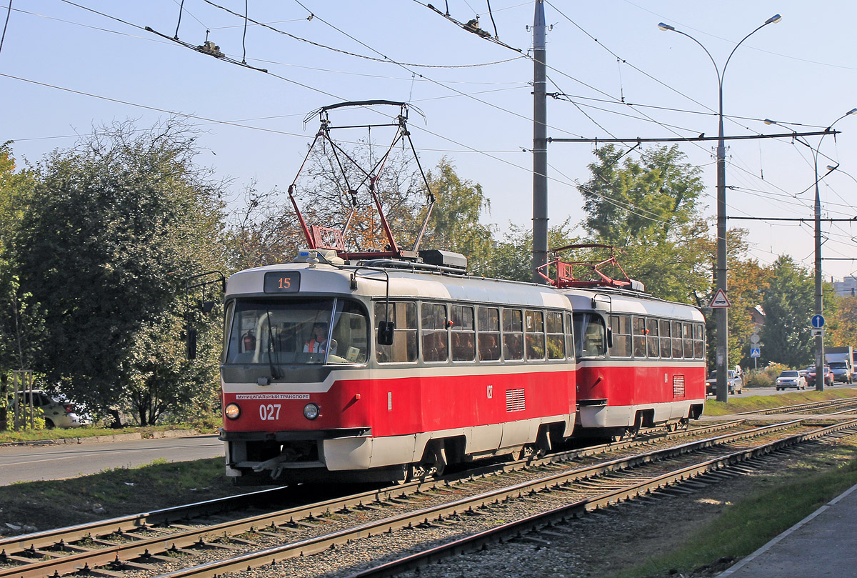 Краснодар. Tatra T3SU №004, Tatra T3SU №027