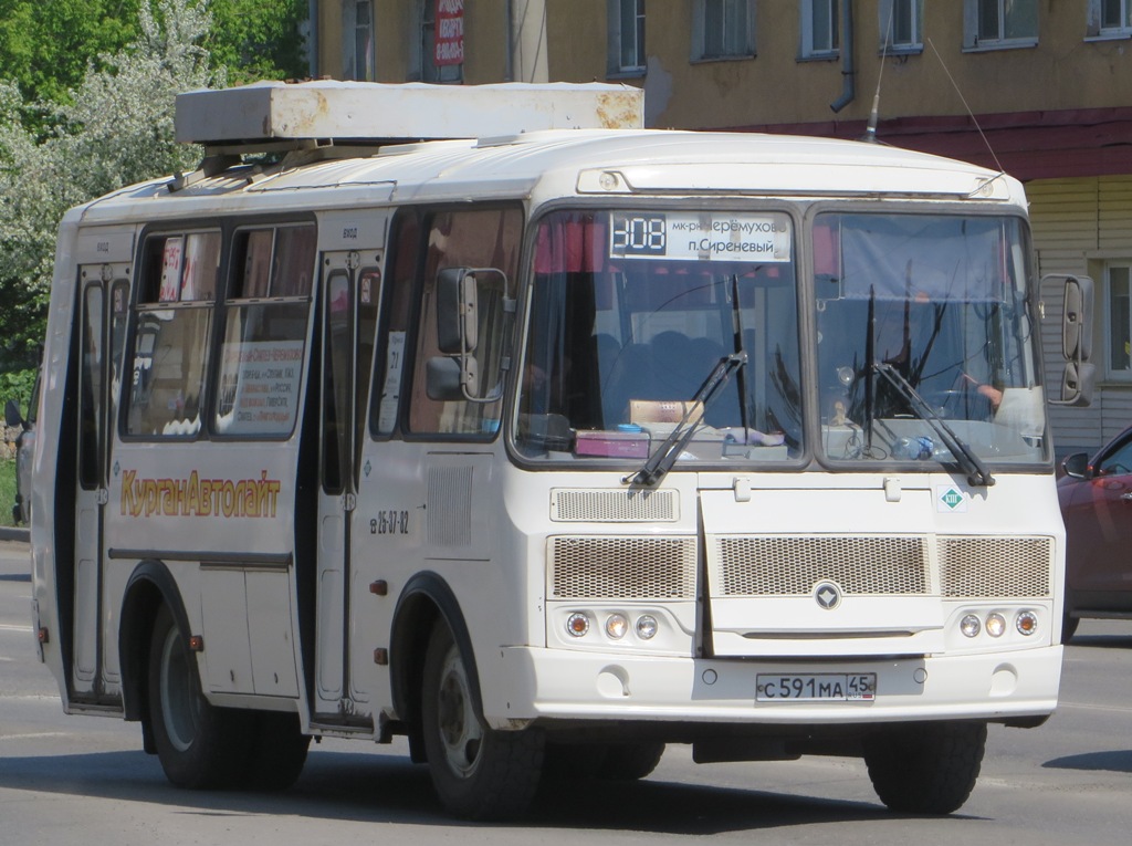 Курган. ПАЗ-32054 с591ма