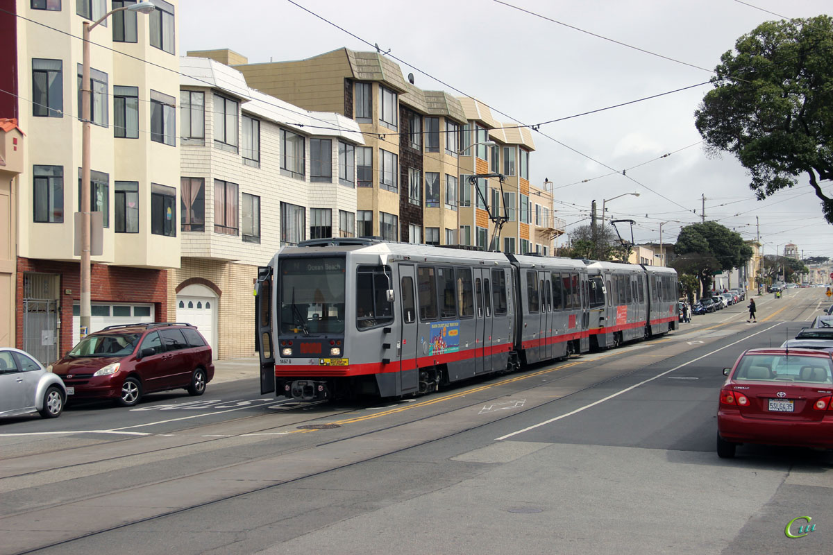 Сан-Франциско. Breda LRV №1467