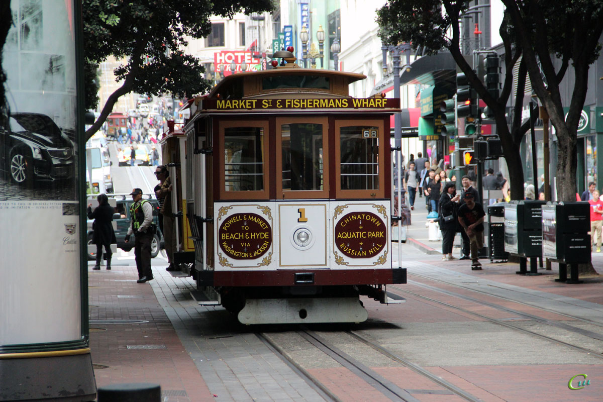 Сан-Франциско. Cable car №1