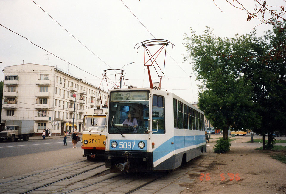 Москва. 71-608К (КТМ-8) №5097, Tatra T3SU №2840