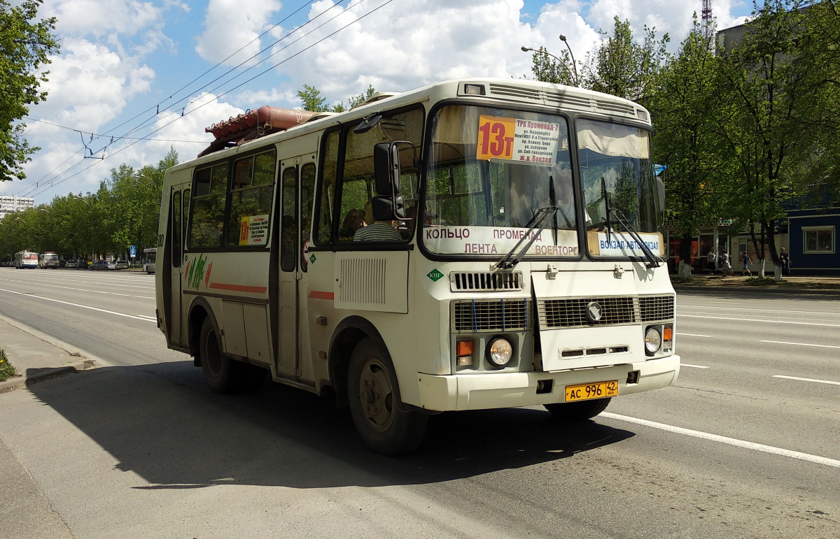 Кемерово. ПАЗ-32054 ас996