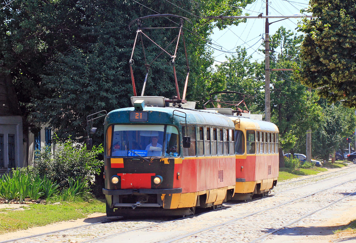 Краснодар. Tatra T3SU №083, Tatra T3SU №087