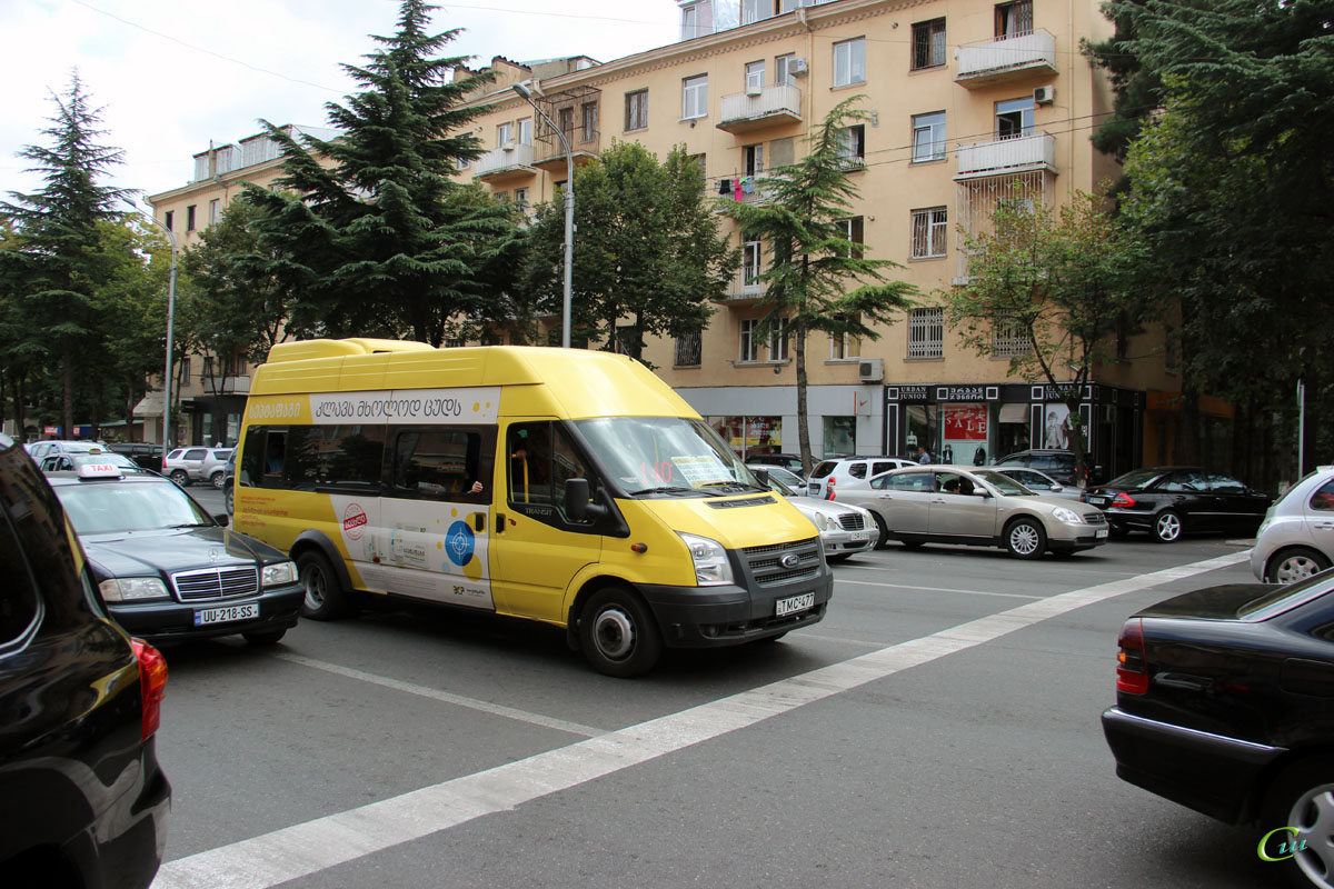 Тбилиси. Avestark (Ford Transit) TMC-477