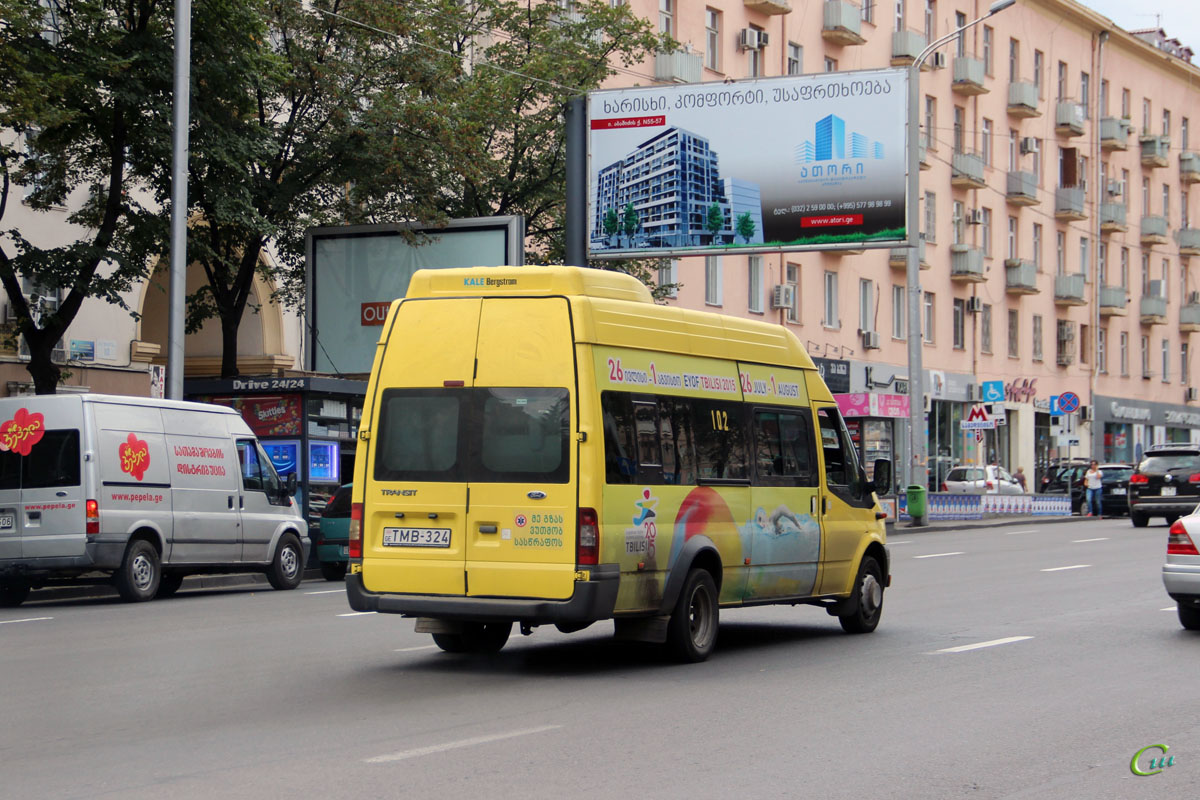 Тбилиси. Avestark (Ford Transit) TMB-324