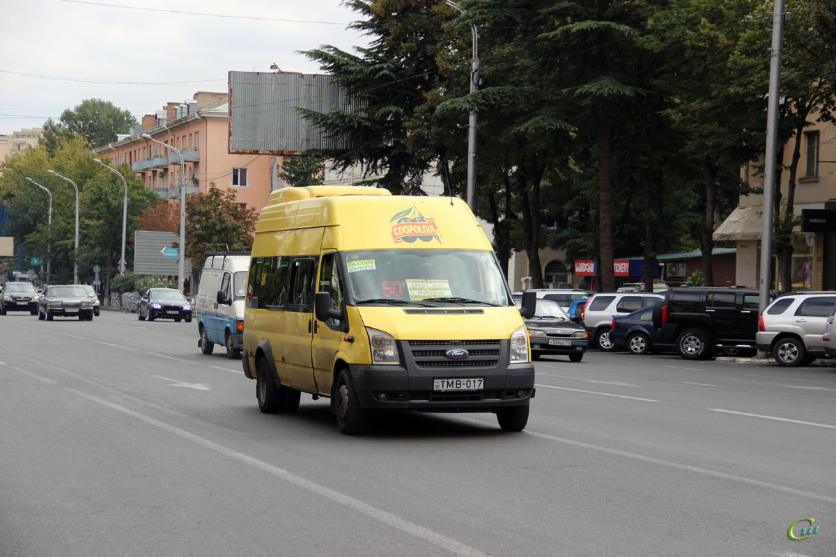 Тбилиси. Avestark (Ford Transit) TMB-017