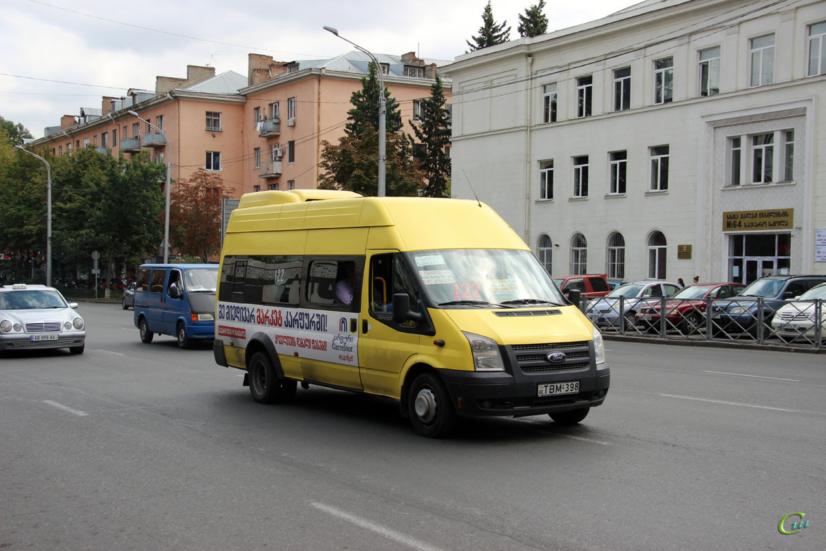 Тбилиси. Avestark (Ford Transit) TBM-398