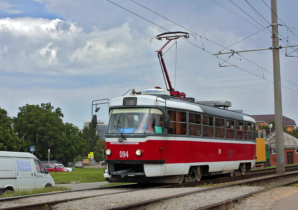 Краснодар. Tatra T3SU №094