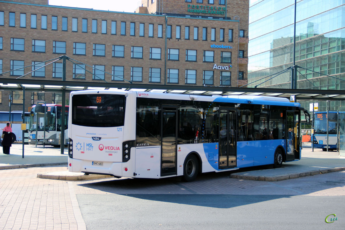 Хельсинки. VDL Citea SLE-129 KMC-460