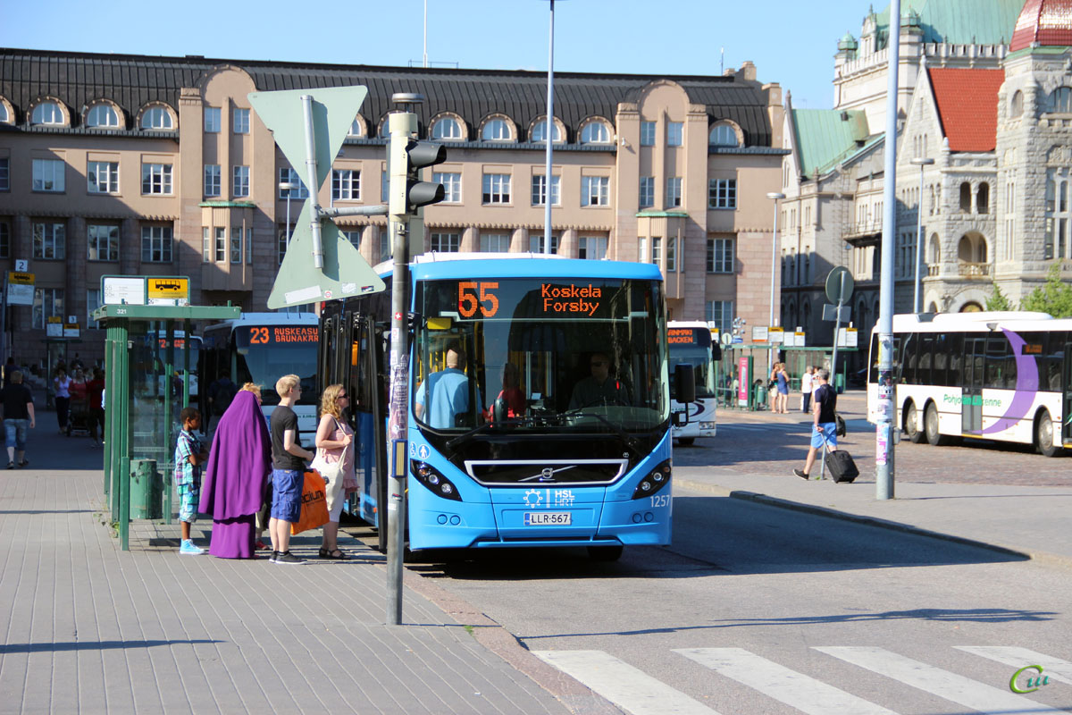 Хельсинки. Volvo 8900LE LLR-567