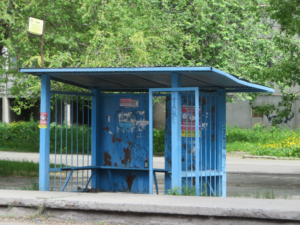 Шадринск. Автобусная остановка