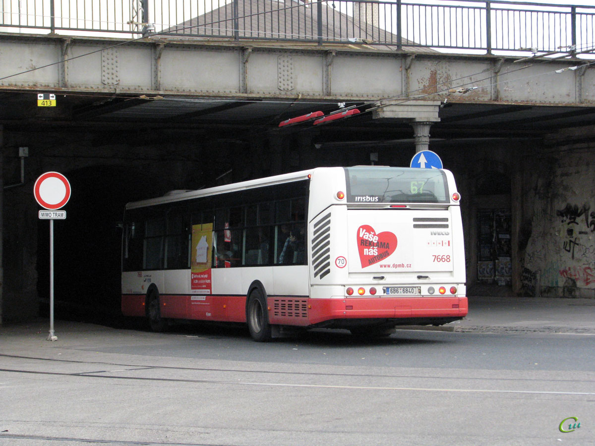 Брно. Irisbus Citelis 12M 6B6 6840