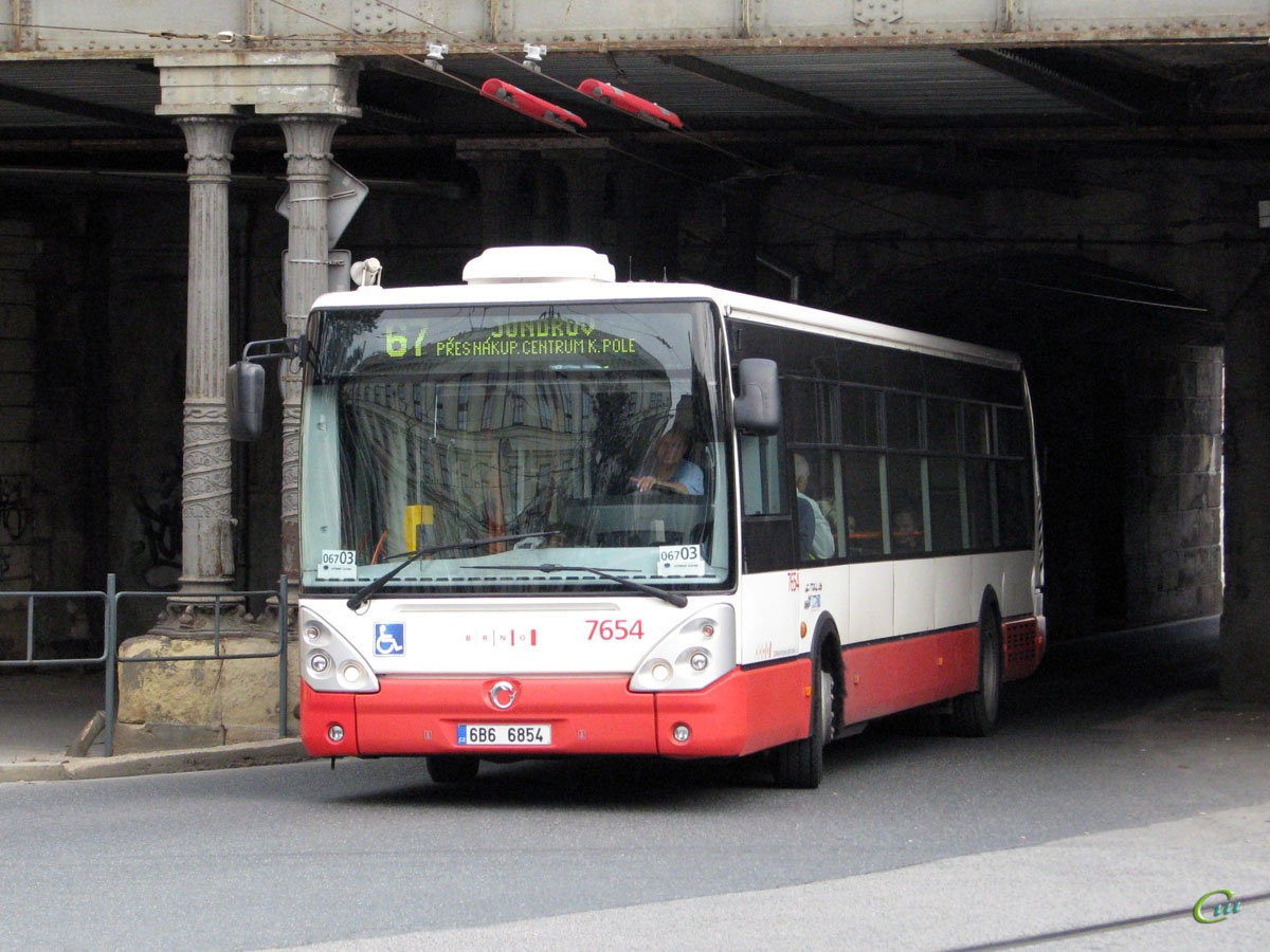Брно. Irisbus Citelis 12M 6B6 6854
