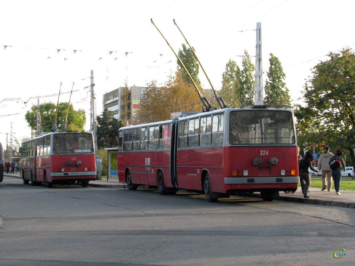 Будапешт. Ikarus 280.94 №222, Ikarus 280.94 №224