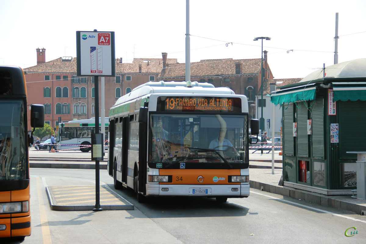 Венеция. Irisbus CityClass CNG CY 504ER