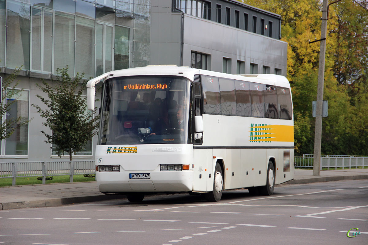 Вильнюс. Neoplan N316SHD Transliner ARD 647