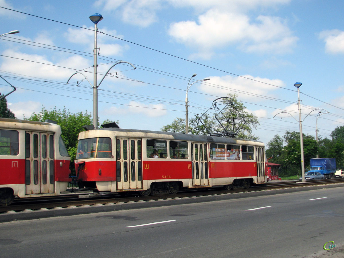 Киев. Tatra T3SU №5486