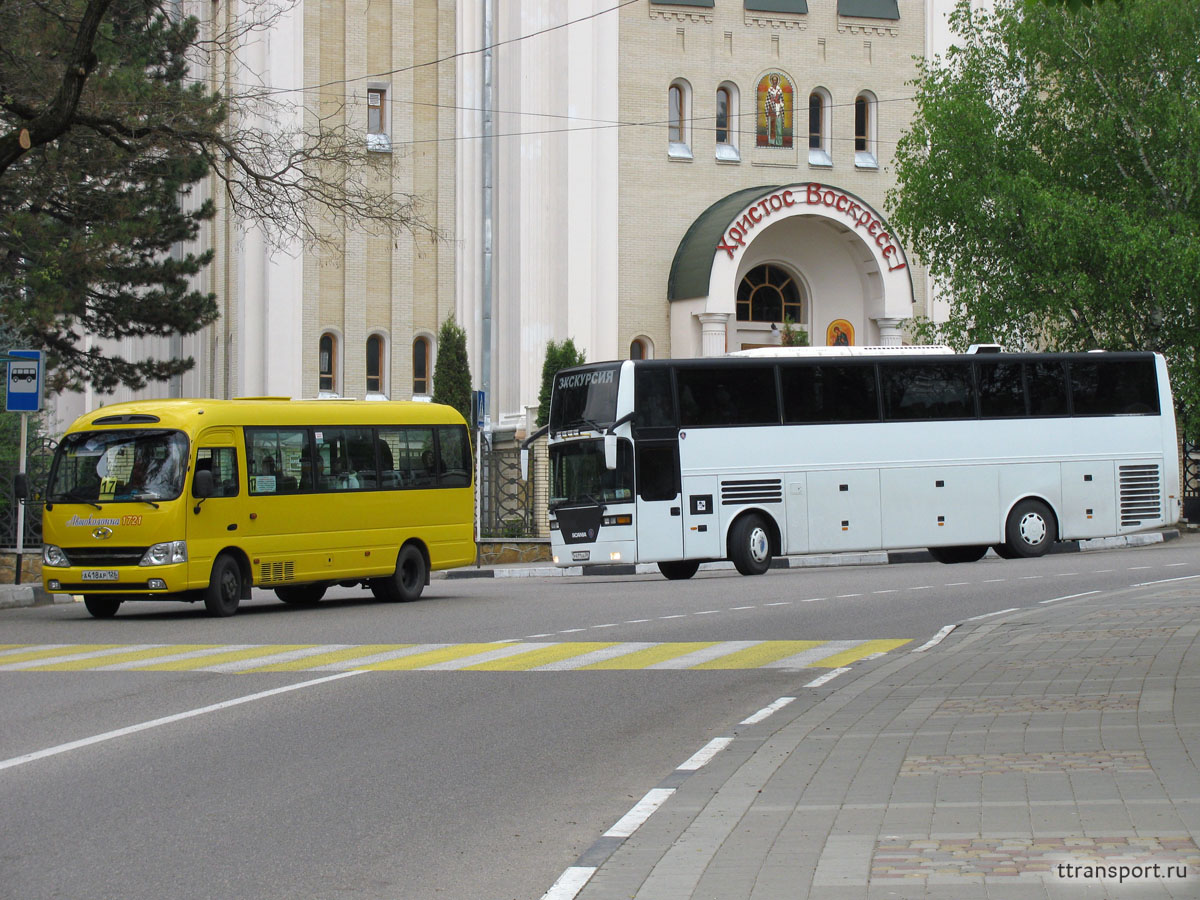 Hyundai County Kuzbass а418ар, EOS 100 р411ха - Кисловодск - Фото №102545 -  Твой Транспорт