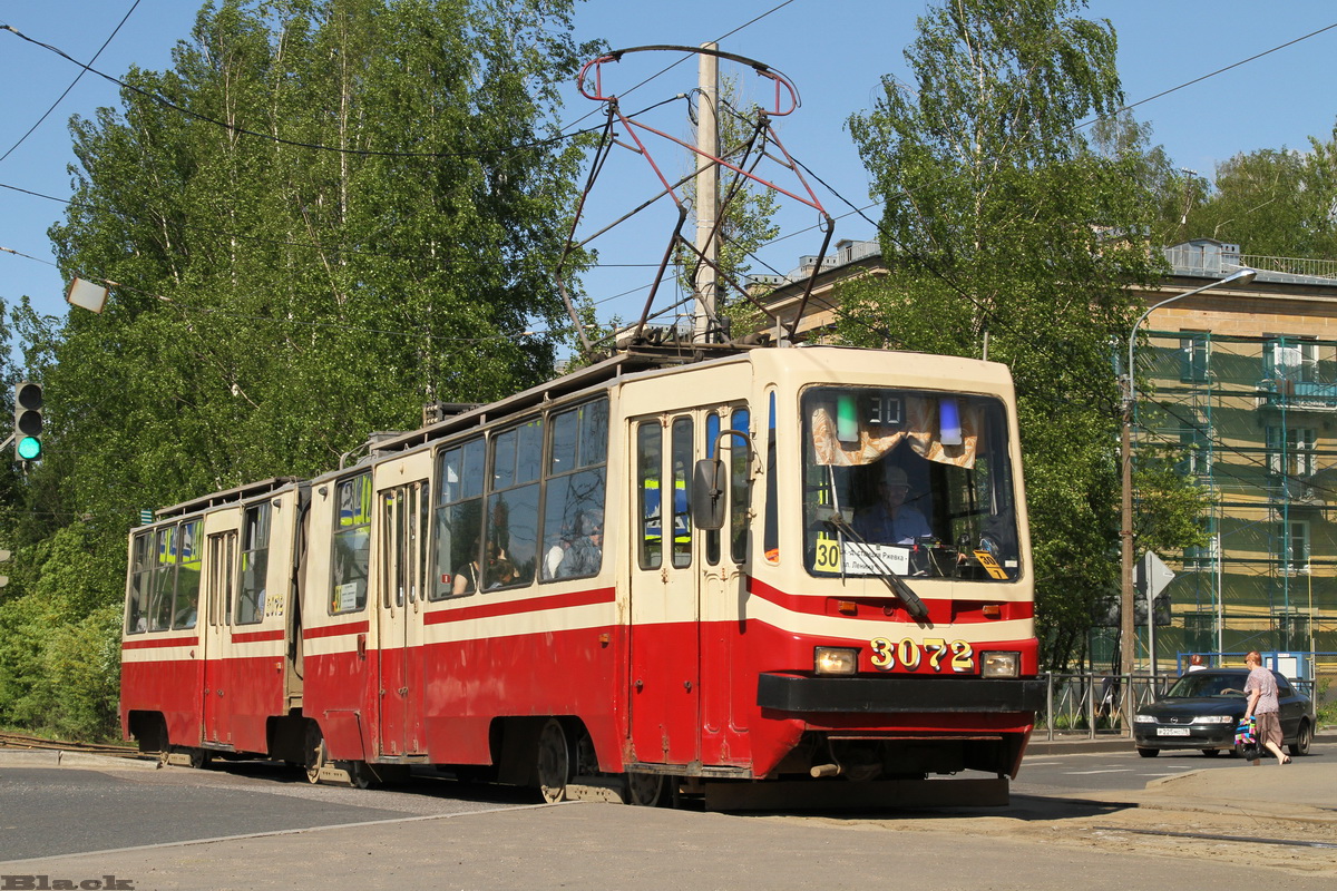 Санкт-Петербург. ЛВС-86К-М №3072