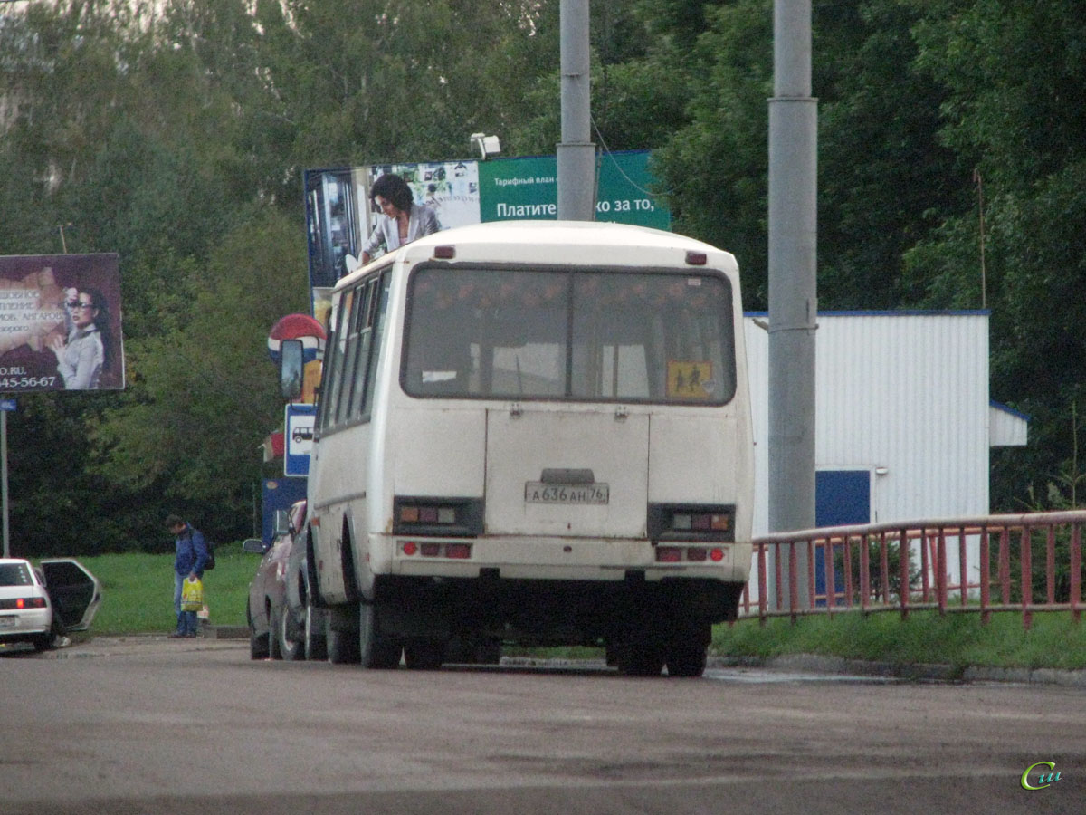 Рыбинск. ПАЗ-32053 а636ан