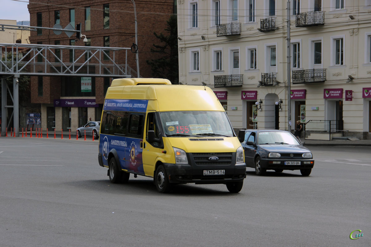Тбилиси. Avestark (Ford Transit) TMB-514