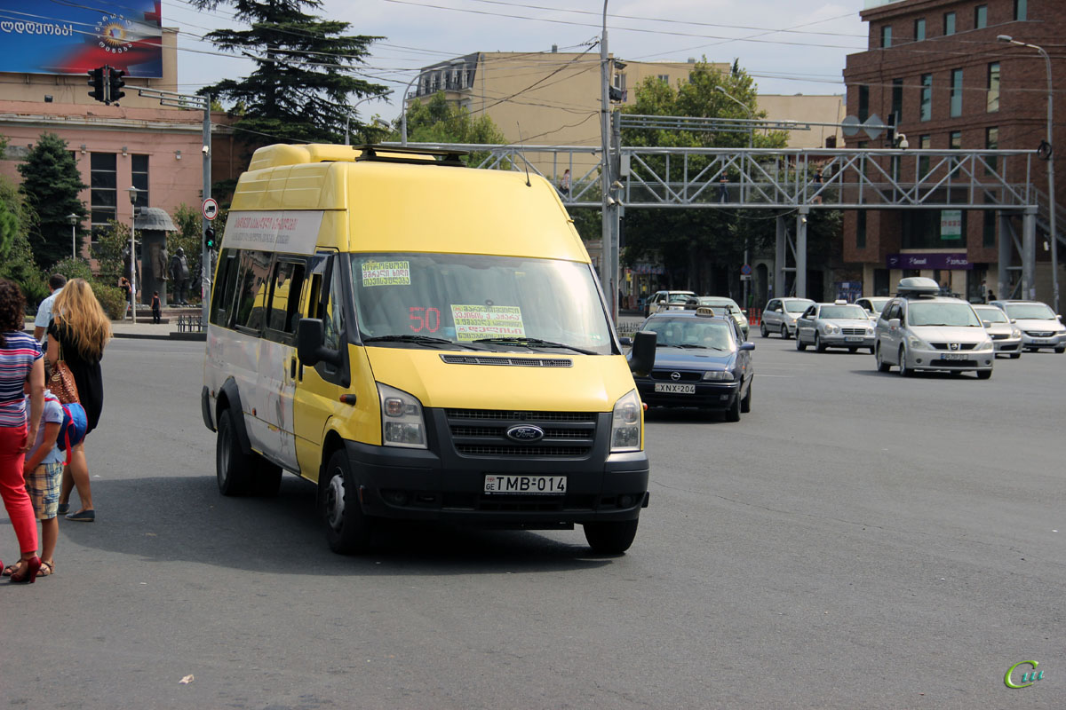 Тбилиси. Avestark (Ford Transit) TMB-014