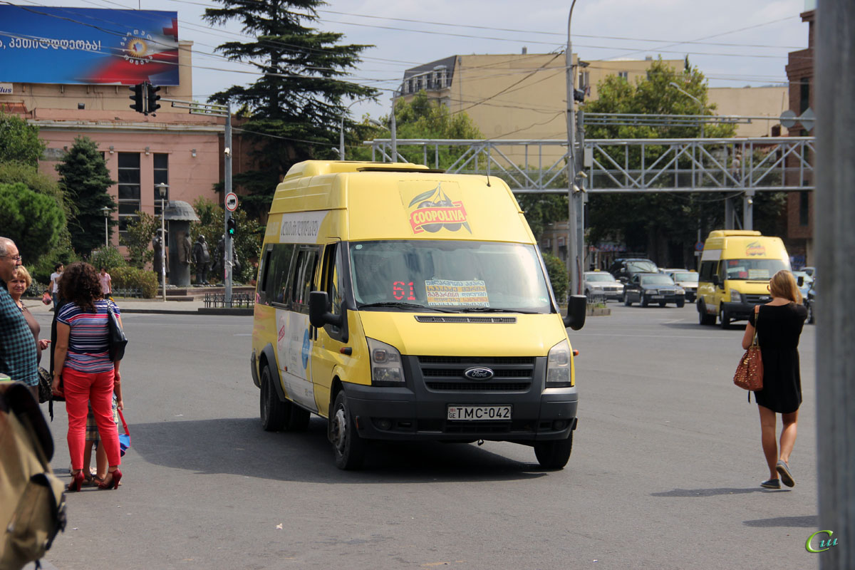 Тбилиси. Avestark (Ford Transit) TMC-042