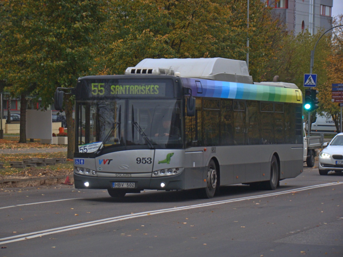 Вильнюс. Solaris Urbino 12 CNG HBV 502