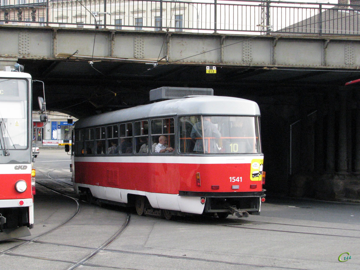 Брно. Tatra T3M №1541