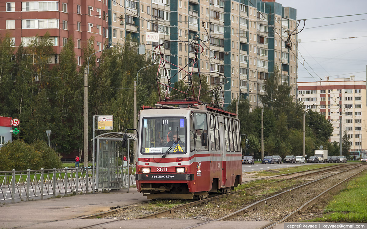 Санкт-Петербург. ТС-77 №3611