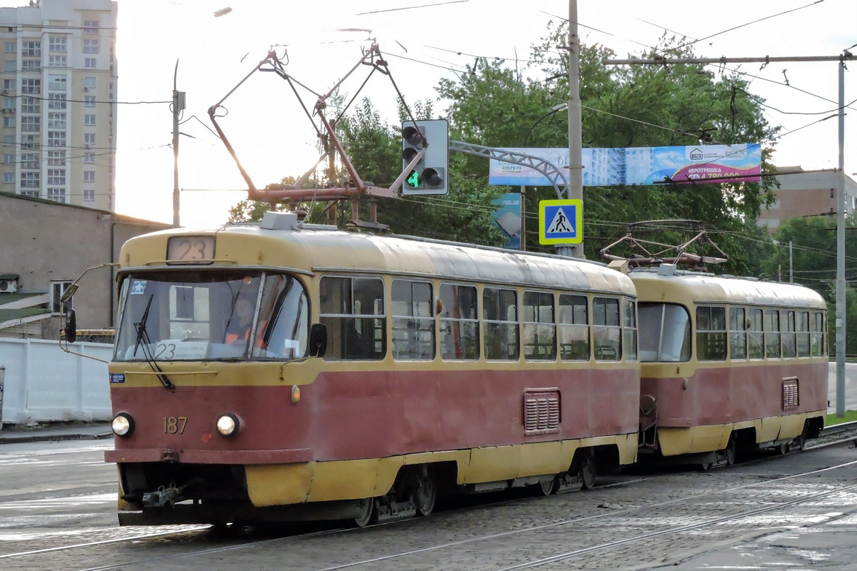 Екатеринбург. Tatra T3SU №187, Tatra T3SU №188
