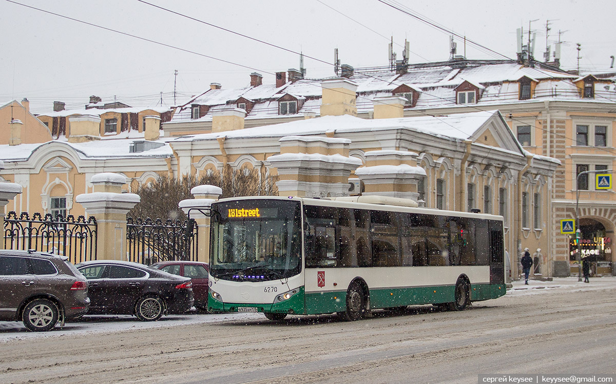 Санкт-Петербург. Volgabus-5270.00 в935хр