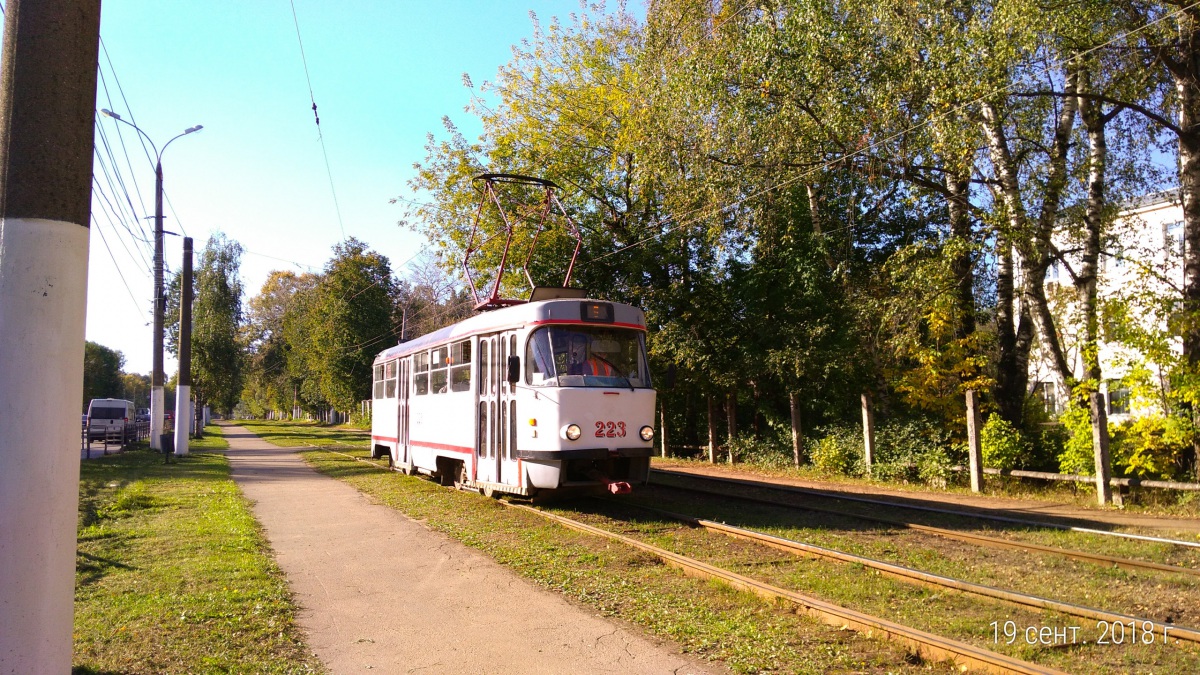 Тверь. Tatra T3SU №223