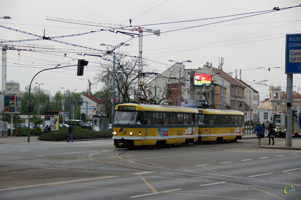 Пльзень. Tatra T3R.P №282, Tatra T3R.P №283