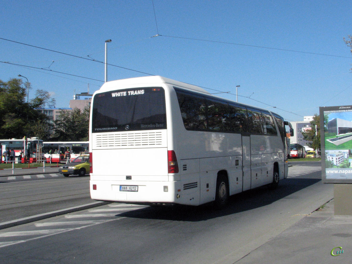 Прага. Mercedes-Benz O350 Tourismo 8A8 6212