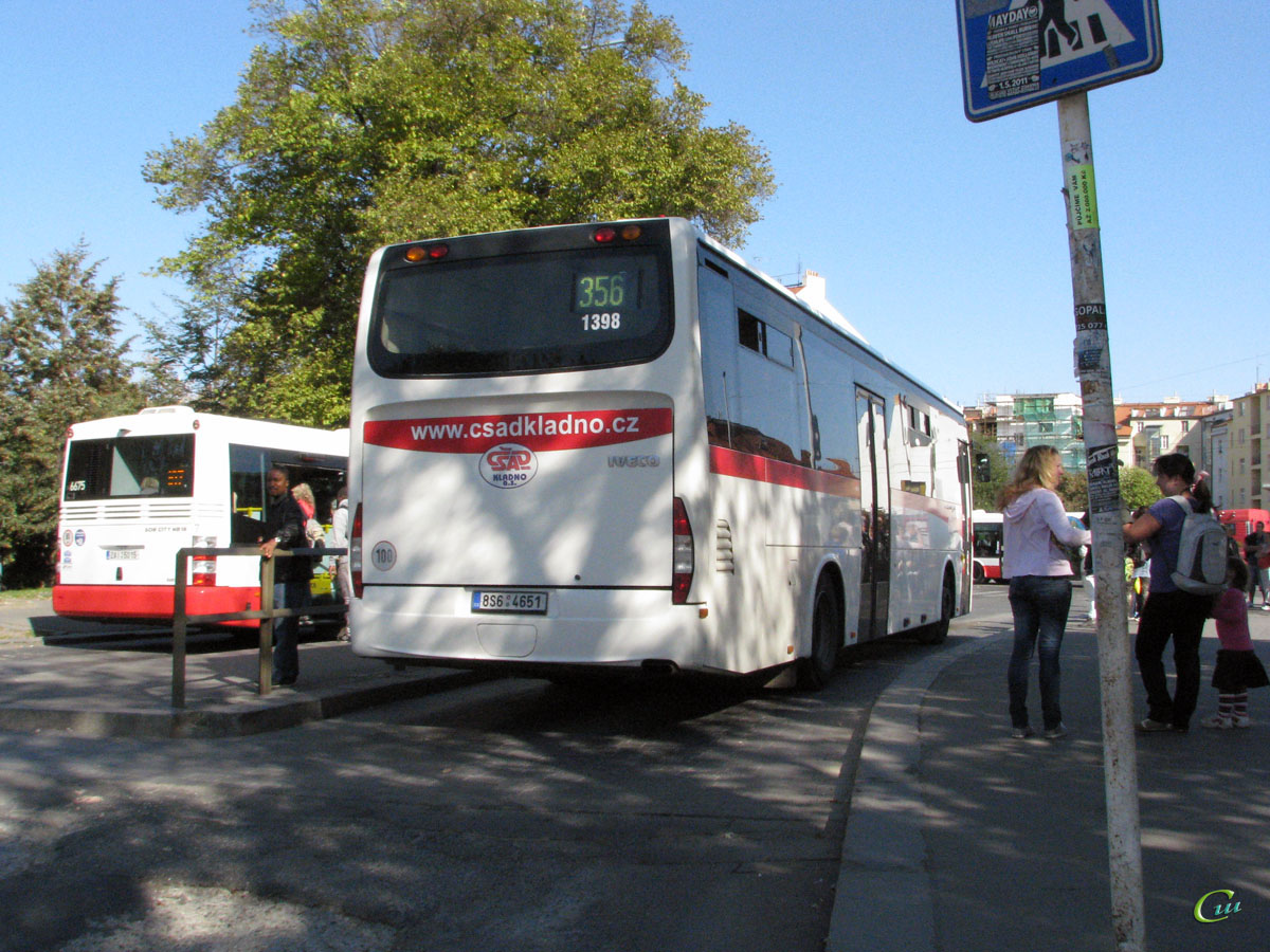 Прага. Irisbus Crossway 12M 8S6 4651