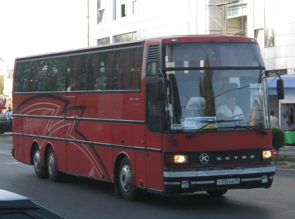 Анапа. Setra S215HDH т332ха