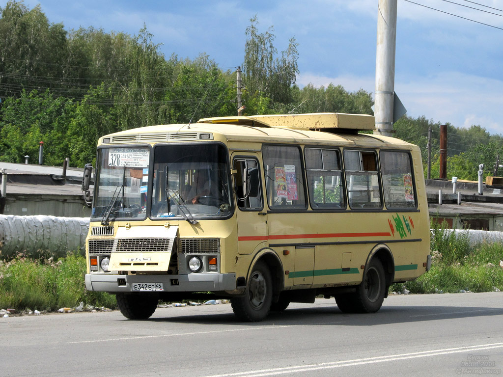Курган. ПАЗ-32054 е342ет