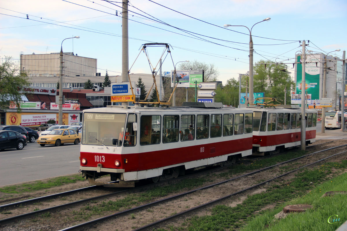 Самара. Tatra T6B5 (Tatra T3M) №1013, Tatra T6B5 (Tatra T3M) №1014