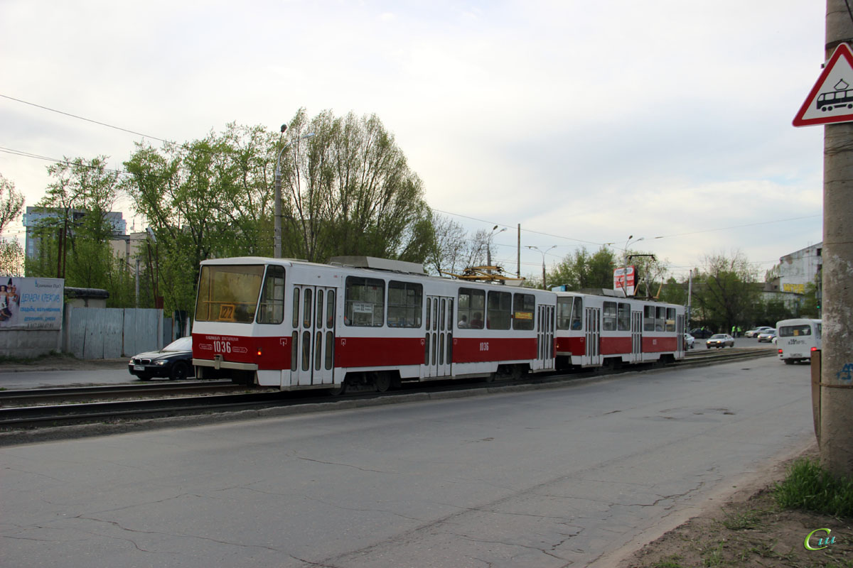 Самара. Tatra T6B5 (Tatra T3M) №1035, Tatra T6B5 (Tatra T3M) №1036