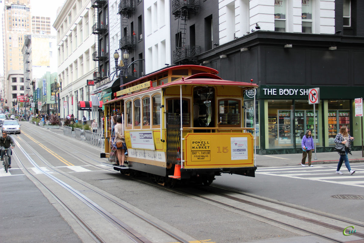 Сан-Франциско. Cable car №15