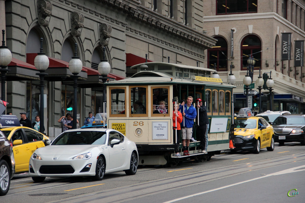 Сан-Франциско. Cable car №26