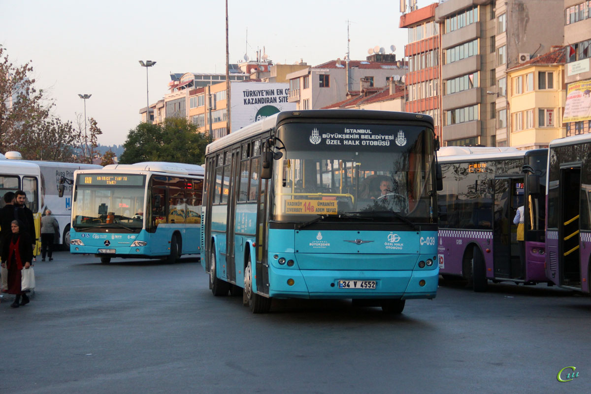 Стамбул. BMC Belde 34 V 4552, Mercedes-Benz O345 Conecto LF 34 JZ 7033