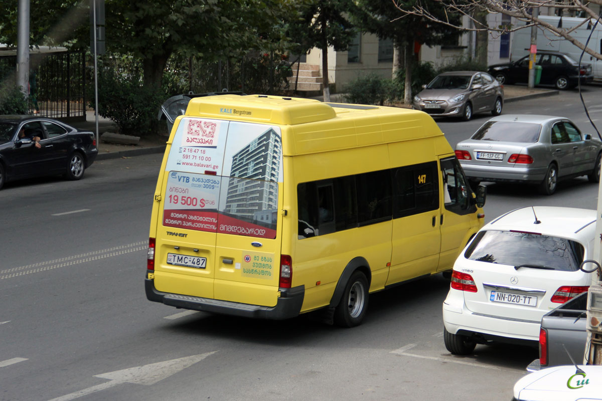 Тбилиси. Avestark (Ford Transit) TMC-487
