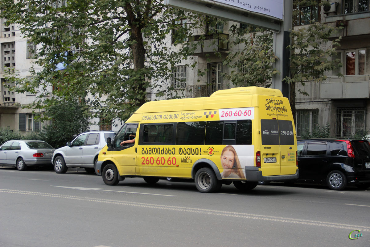 Тбилиси. Avestark (Ford Transit) TMC-232