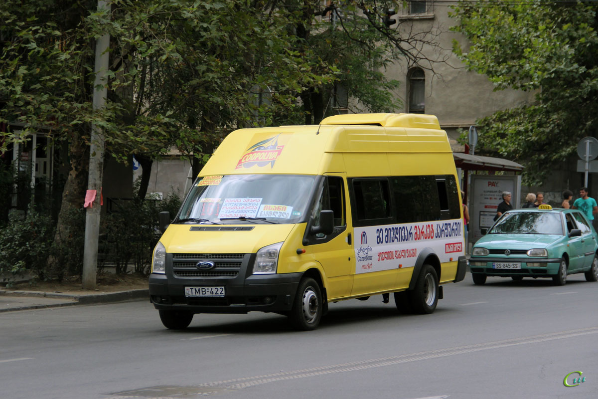 Тбилиси. Avestark (Ford Transit) TMB-422